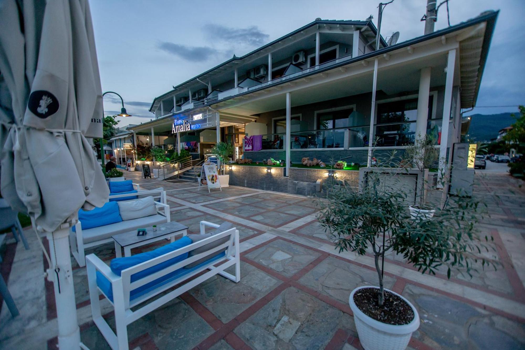 Amalia Mare Sea View Nea Vrasna Exterior foto