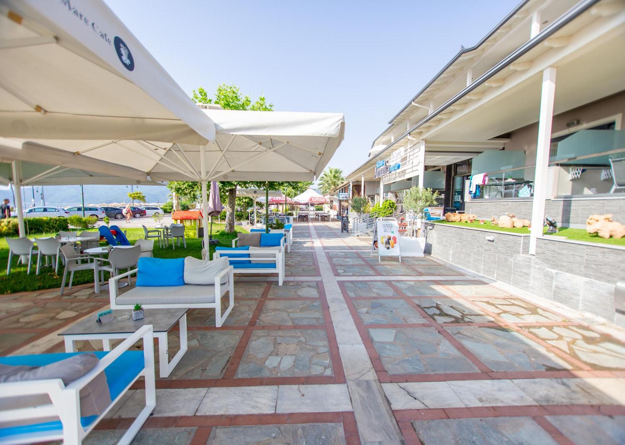 Amalia Mare Sea View Nea Vrasna Exterior foto