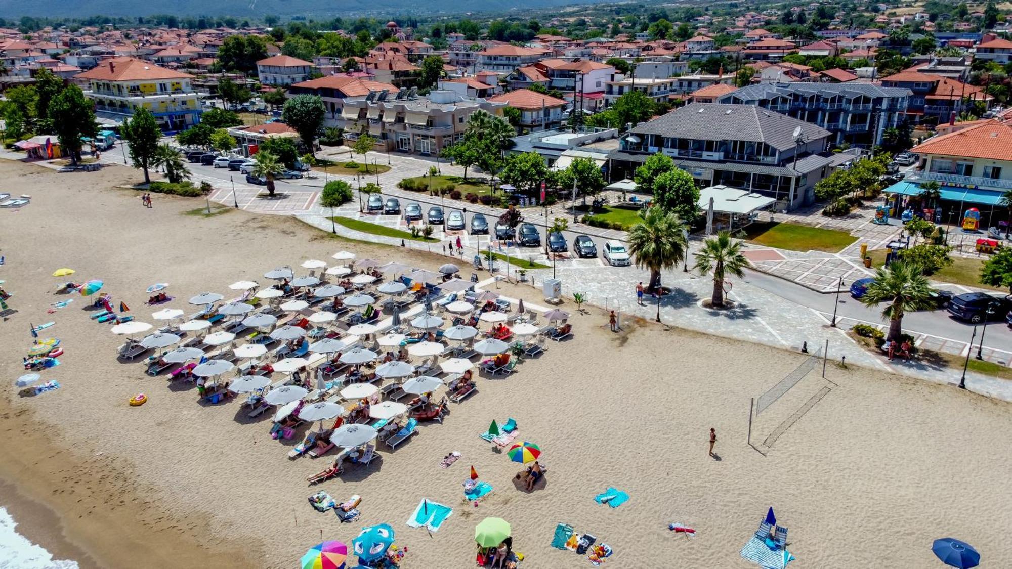 Amalia Mare Sea View Nea Vrasna Exterior foto