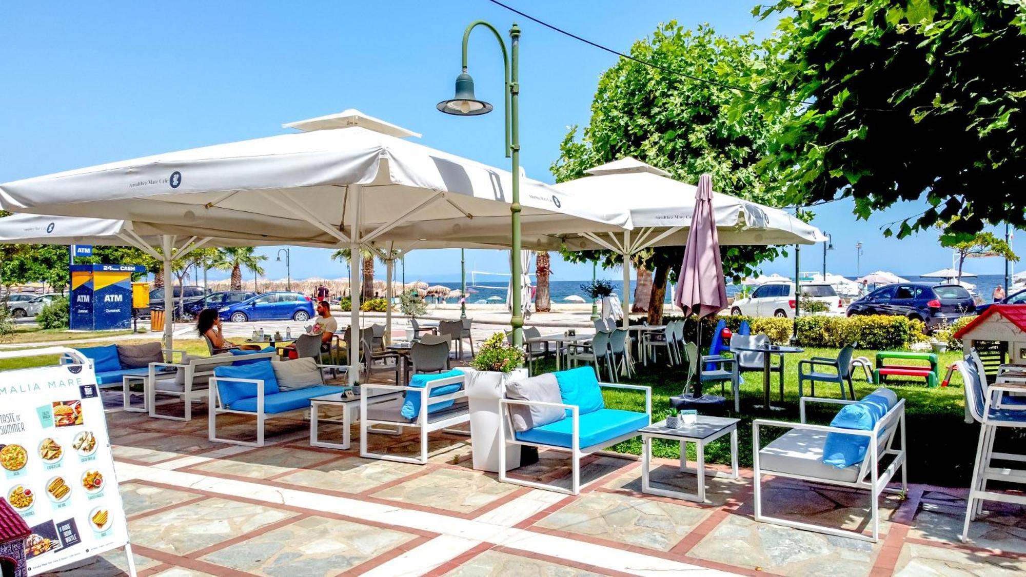 Amalia Mare Sea View Nea Vrasna Exterior foto